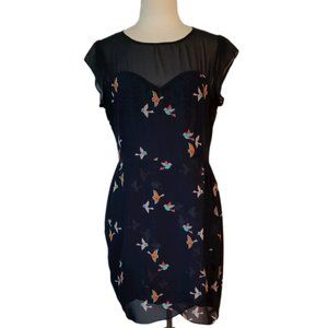 NWT Modcloth Bright Birdie Dress